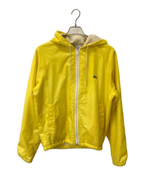 IZOD LACOSTE（アイゾッド ラコステ）IZOD LACOSTE (アイゾッド ラコステ) フーデッドジャケット イエロー サイズ:Sの古着・服飾アイテム