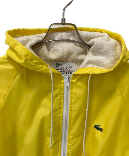 IZOD LACOSTE（アイゾッド ラコステ）IZOD LACOSTE (アイゾッド ラコステ) フーデッドジャケット イエロー サイズ:Sの古着・服飾アイテム
