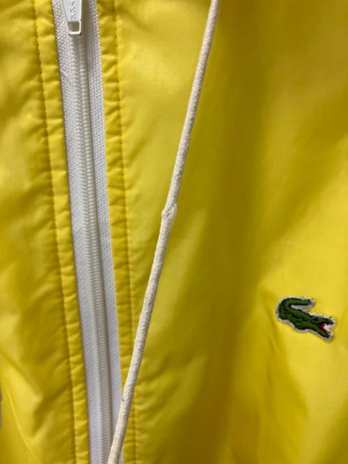 IZOD LACOSTE（アイゾッド ラコステ）IZOD LACOSTE (アイゾッド ラコステ) フーデッドジャケット イエロー サイズ:Sの古着・服飾アイテム