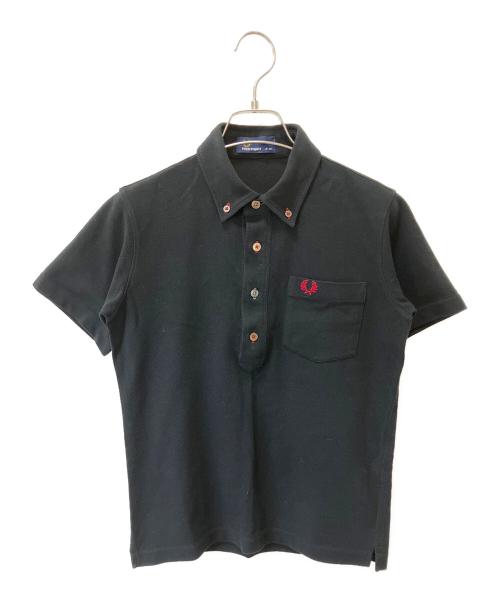 FRED PERRY（フレッドペリー）FRED PERRY (フレッドペリー) ポロシャツ ブラック サイズ:XSの古着・服飾アイテム