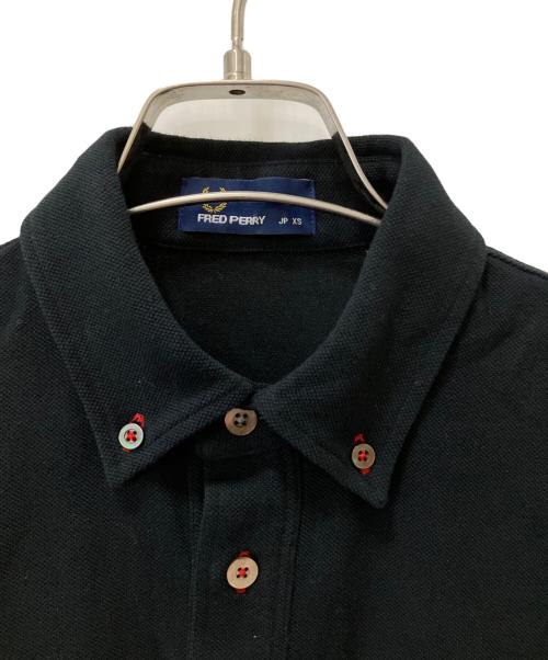 FRED PERRY（フレッドペリー）FRED PERRY (フレッドペリー) ポロシャツ ブラック サイズ:XSの古着・服飾アイテム