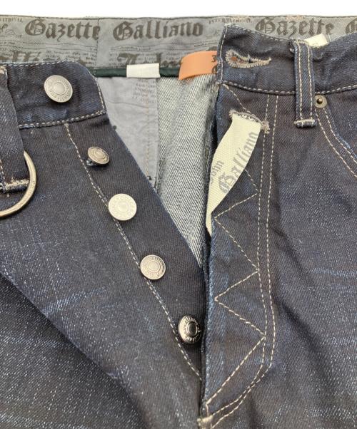JOHN GALLIANO（ジョンガリアーノ）JOHN GALLIANO (ジョンガリアーノ) デニムパンツ インディゴ サイズ:46の古着・服飾アイテム