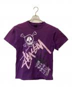 stussyステューシー）の古着「Old Stussy スカルプリント 00’S」｜パープル