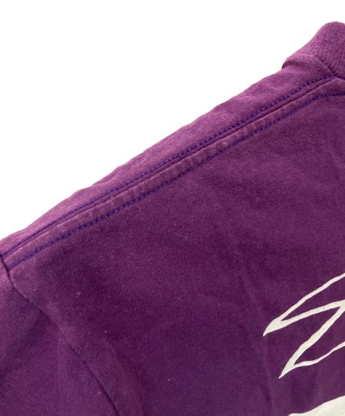 stussy（ステューシー）stussy (ステューシー) Old Stussy スカルプリント 00’S パープル サイズ:Mの古着・服飾アイテム