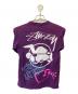 stussy (ステューシー) Old Stussy スカルプリント 00’S パープル サイズ:M：5000円