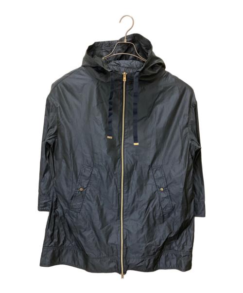 HERNO（ヘルノ）HERNO (ヘルノ) 撥水ロングコート ネイビー サイズ:42の古着・服飾アイテム