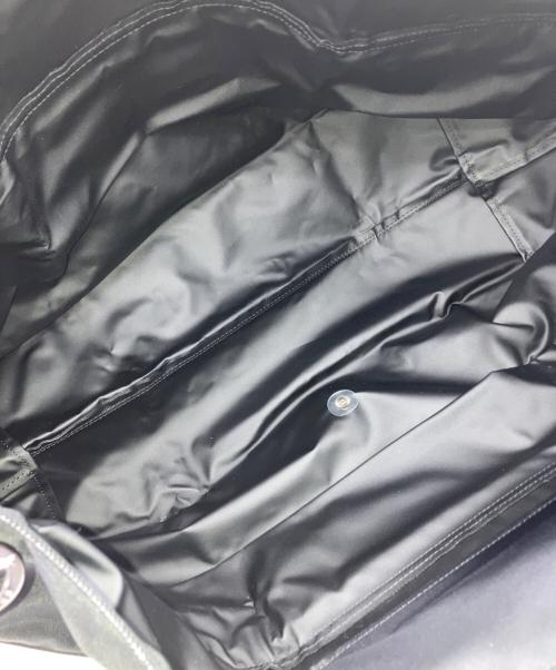 LONGCHAMP（ロンシャン）LONGCHAMP (ロンシャン) ル プリアージュ グリーン トラベルバッグ ブラックの古着・服飾アイテム