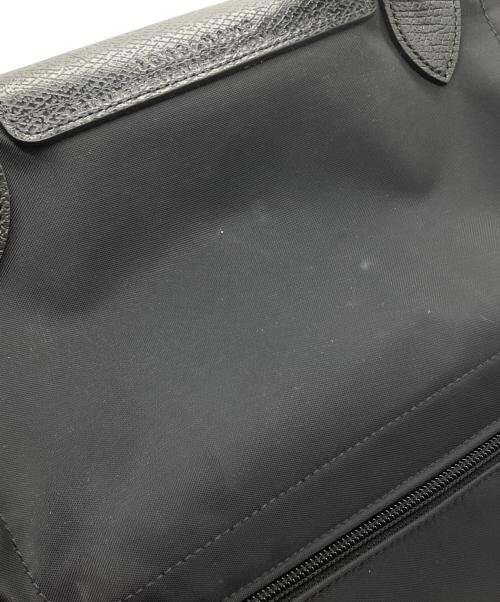 LONGCHAMP（ロンシャン）LONGCHAMP (ロンシャン) ル プリアージュ グリーン トラベルバッグ ブラックの古着・服飾アイテム
