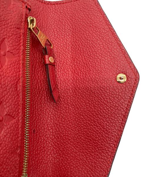 LOUIS VUITTON（ルイ ヴィトン）LOUIS VUITTON (ルイ ヴィトン) ポルトフォイユ・キュリユーズ レッドの古着・服飾アイテム