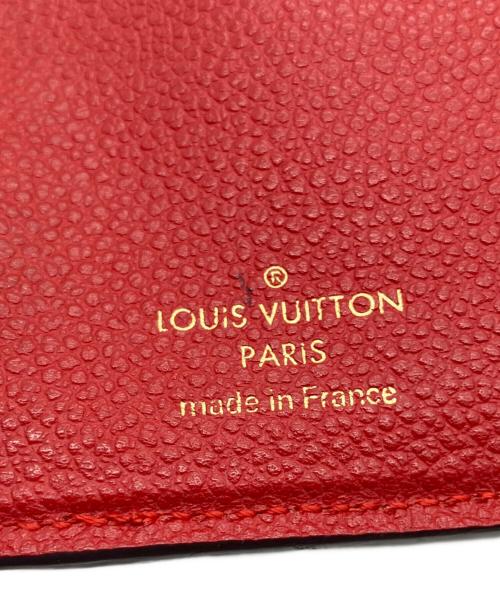 LOUIS VUITTON（ルイ ヴィトン）LOUIS VUITTON (ルイ ヴィトン) ポルトフォイユ・キュリユーズ レッドの古着・服飾アイテム