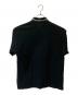 FRED PERRY (フレッドペリー) BEAMS (ビームス) 別注 オーバーサイズ半袖ポロシャツ ブラック サイズ:S：5000円