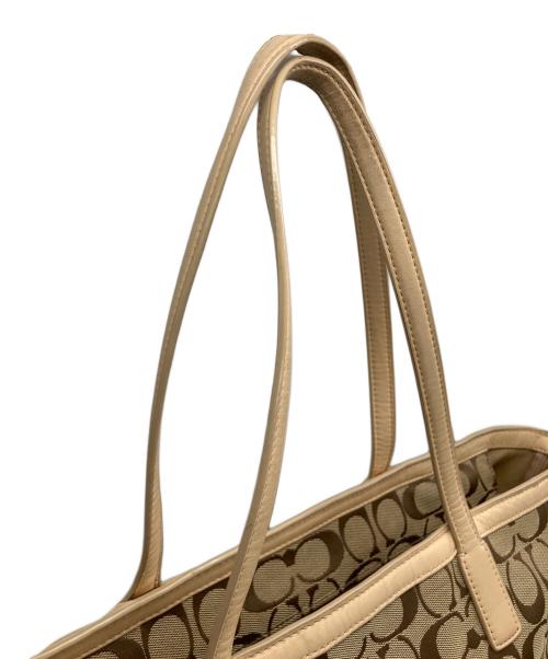 COACH（コーチ）COACH (コーチ) トートバッグ ベージュの古着・服飾アイテム