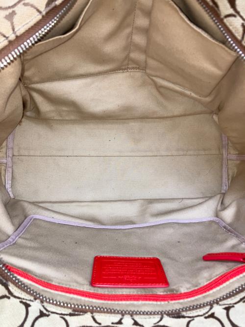 COACH（コーチ）COACH (コーチ) トートバッグ ベージュの古着・服飾アイテム