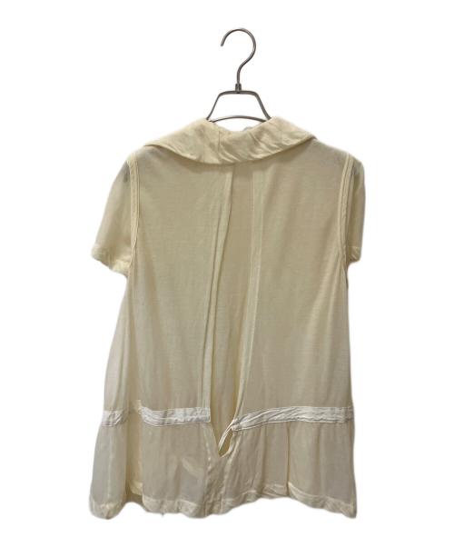 tricot COMME des GARCONS（トリココムデギャルソン）tricot COMME des GARCONS (トリココムデギャルソン) アンサンブルモチーフカーディガン アイボリー サイズ:記載なしの古着・服飾アイテム