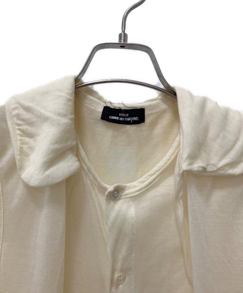 tricot COMME des GARCONS（トリココムデギャルソン）tricot COMME des GARCONS (トリココムデギャルソン) アンサンブルモチーフカーディガン アイボリー サイズ:記載なしの古着・服飾アイテム