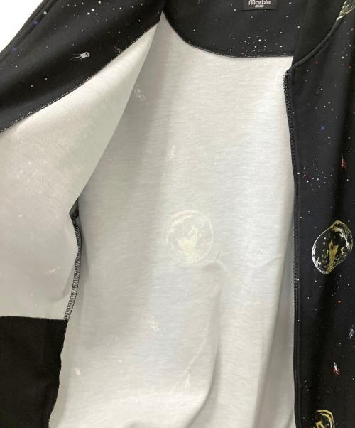 Marble SUD（マーブルシュッド）Marble SUD (マーブルシュッド) ジップアップブルゾン ブラック サイズ:Freeの古着・服飾アイテム