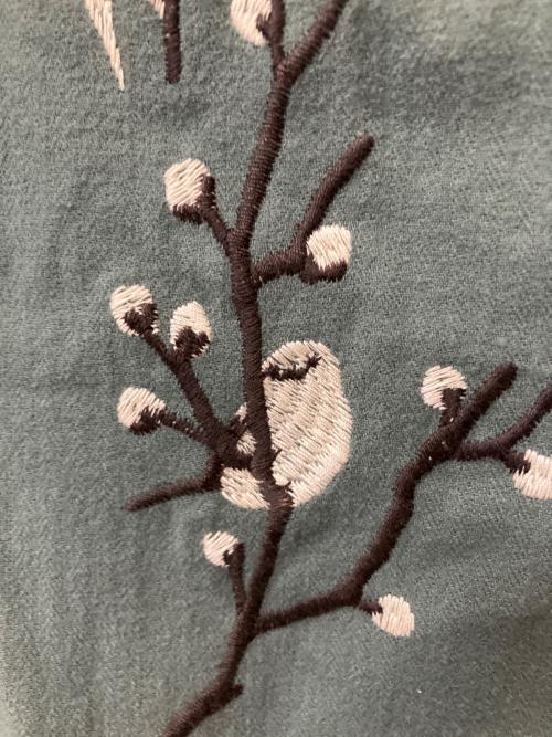 Marble SUD（マーブルシュッド）Marble SUD (マーブルシュッド) ノーカラーコート グリーン サイズ:Freeの古着・服飾アイテム