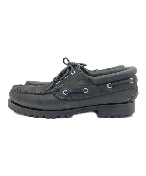 Timberland（ティンバーランド）Timberland (ティンバーランド) モカシンシューズ ブラック サイズ:26cmの古着・服飾アイテム