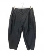 Porter Classicポータークラシック）の古着「POPLIN BEBOP PANTS」｜ブラック