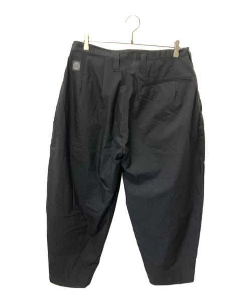 Porter Classic（ポータークラシック）Porter Classic (ポータークラシック) POPLIN BEBOP PANTS ブラック サイズ:Lの古着・服飾アイテム