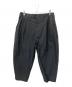 Porter Classic（ポータークラシック）の古着「POPLIN BEBOP PANTS」｜ブラック