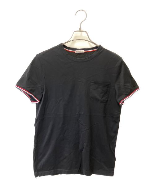 MONCLER（モンクレール）MONCLER (モンクレール) MAGLIA T-SHIRT ブラック サイズ:Sの古着・服飾アイテム