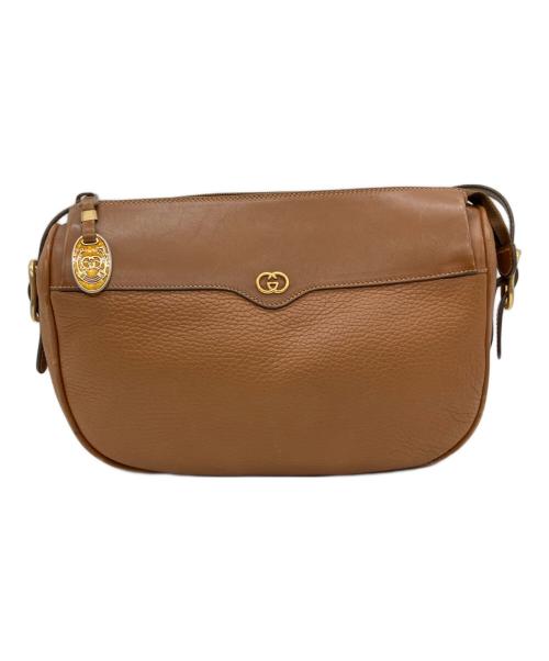 GUCCI（グッチ）GUCCI (グッチ) ショルダーバッグ ブラウンの古着・服飾アイテム