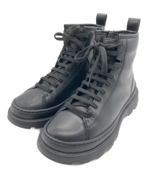 CAMPER（カンペール）CAMPER (カンペール) サイドジップブーツ　BRUTUS+ ブラック サイズ:22cmの古着・服飾アイテム