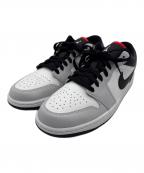 NIKEナイキ）の古着「JORDAN 1 LOW」｜ホワイト×グレー