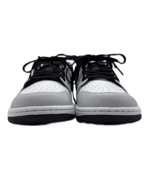 NIKE（ナイキ）NIKE (ナイキ) JORDAN 1 LOW ホワイト×グレー サイズ:28.5cm 未使用品の古着・服飾アイテム