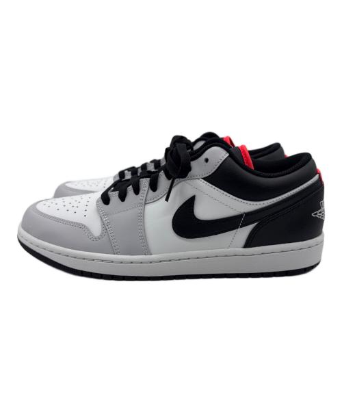 NIKE（ナイキ）NIKE (ナイキ) JORDAN 1 LOW ホワイト×グレー サイズ:28.5cm 未使用品の古着・服飾アイテム