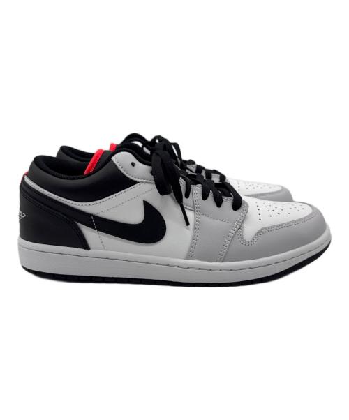 NIKE（ナイキ）NIKE (ナイキ) JORDAN 1 LOW ホワイト×グレー サイズ:28.5cm 未使用品の古着・服飾アイテム