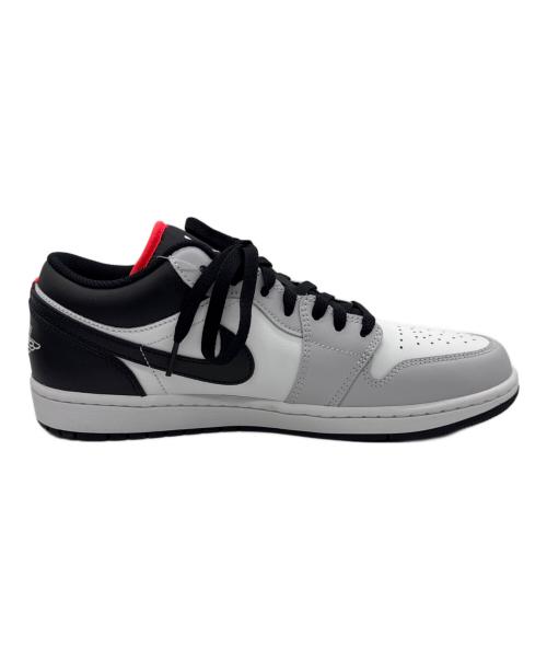 NIKE（ナイキ）NIKE (ナイキ) JORDAN 1 LOW ホワイト×グレー サイズ:28.5cm 未使用品の古着・服飾アイテム