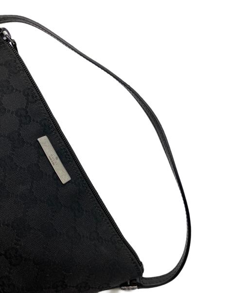 GUCCI（グッチ）GUCCI (グッチ) アクセサリーポーチ ブラックの古着・服飾アイテム