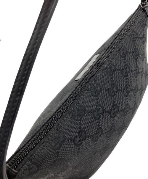 GUCCI（グッチ）GUCCI (グッチ) アクセサリーポーチ ブラックの古着・服飾アイテム