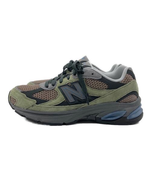 NEW BALANCE（ニューバランス）NEW BALANCE (ニューバランス) スニーカー ブラウン×オリーブ サイズ:26cm 未使用品の古着・服飾アイテム