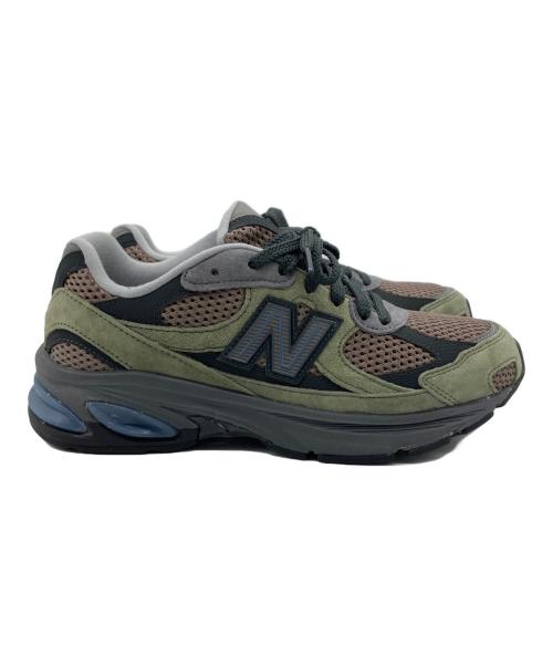 NEW BALANCE（ニューバランス）NEW BALANCE (ニューバランス) スニーカー ブラウン×オリーブ サイズ:26cm 未使用品の古着・服飾アイテム
