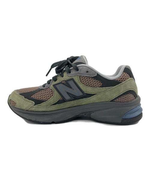 NEW BALANCE（ニューバランス）NEW BALANCE (ニューバランス) スニーカー ブラウン×オリーブ サイズ:26cm 未使用品の古着・服飾アイテム