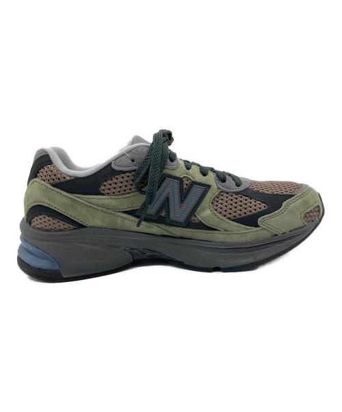 NEW BALANCE（ニューバランス）NEW BALANCE (ニューバランス) スニーカー ブラウン×オリーブ サイズ:26cm 未使用品の古着・服飾アイテム