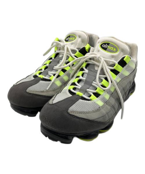 NIKE（ナイキ）NIKE (ナイキ) AIR VAPORMAX 95 グレー×グリーン サイズ:28cmの古着・服飾アイテム