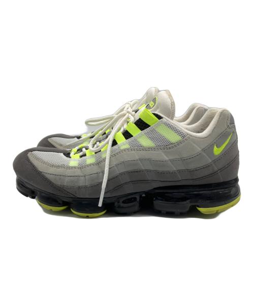 NIKE（ナイキ）NIKE (ナイキ) AIR VAPORMAX 95 グレー×グリーン サイズ:28cmの古着・服飾アイテム