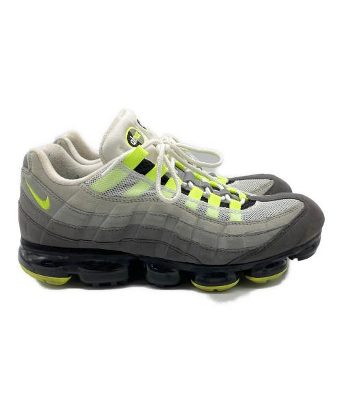 NIKE（ナイキ）NIKE (ナイキ) AIR VAPORMAX 95 グレー×グリーン サイズ:28cmの古着・服飾アイテム