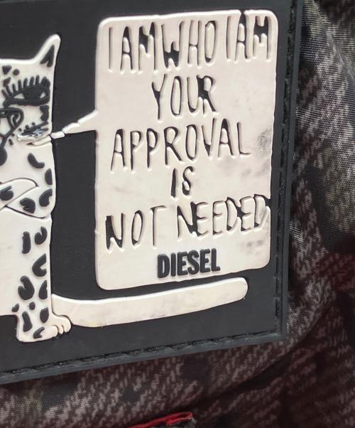 DIESEL（ディーゼル）DIESEL (ディーゼル) トートバッグ ブラウンの古着・服飾アイテム