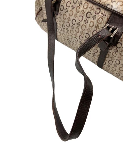 CELINE（セリーヌ）CELINE (セリーヌ) ハンドバッグ ベージュ×ブラウンの古着・服飾アイテム