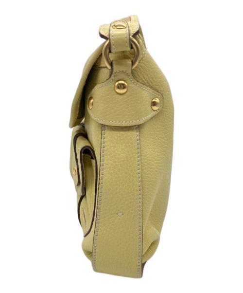 Salvatore Ferragamo（サルヴァトーレ フェラガモ）Salvatore Ferragamo (サルヴァトーレ フェラガモ) ワンショルダーバッグ イエローの古着・服飾アイテム