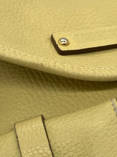 Salvatore Ferragamo（サルヴァトーレ フェラガモ）Salvatore Ferragamo (サルヴァトーレ フェラガモ) ワンショルダーバッグ イエローの古着・服飾アイテム