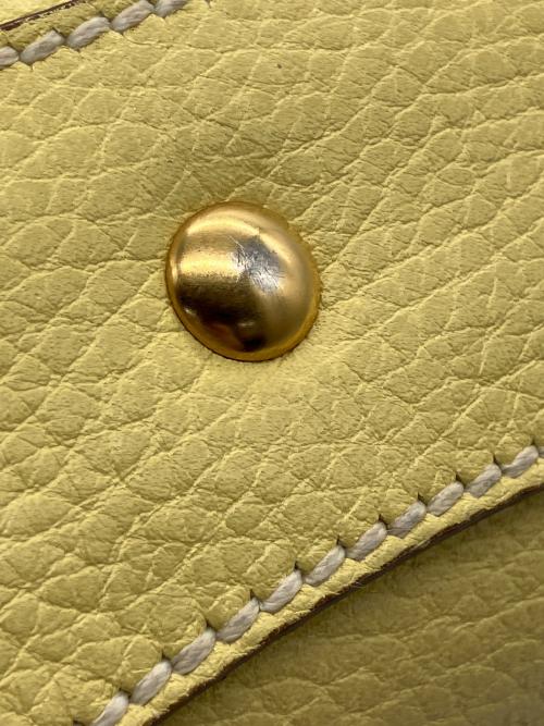 Salvatore Ferragamo（サルヴァトーレ フェラガモ）Salvatore Ferragamo (サルヴァトーレ フェラガモ) ワンショルダーバッグ イエローの古着・服飾アイテム