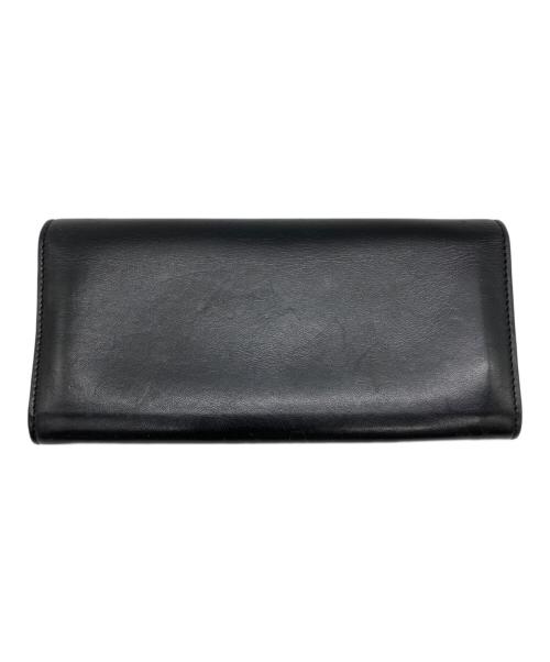 CELINE（セリーヌ）CELINE (セリーヌ) 長財布　フラップ マルチファンクション ブラックの古着・服飾アイテム