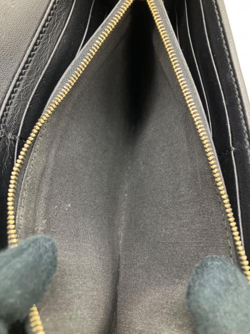 CELINE（セリーヌ）CELINE (セリーヌ) 長財布　フラップ マルチファンクション ブラックの古着・服飾アイテム