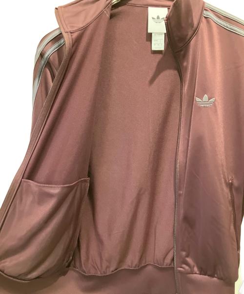 adidas（アディダス）adidas (アディダス) トラックジャケット バーガンディー サイズ:Sの古着・服飾アイテム